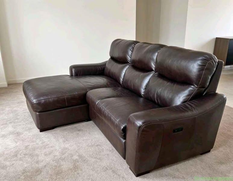 Sofa Informa Cheers Kulit asli L sectional plus