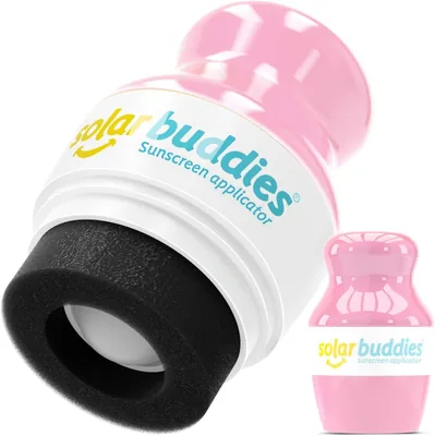 Solar Buddies Solvärmeapplikator – Rosa (Full) – Refyllbar rull-on med spons för solvärme och lodd for barn, vuxna & familien
