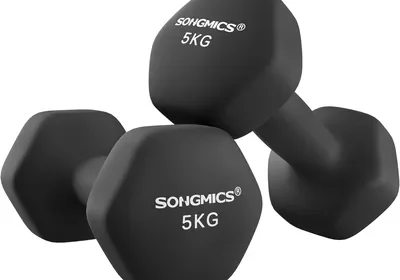 Free ad: SONGMICS Hantelsatz mit 2 Hexagon- Neoprenüberzug für Krafttraining Workout Fitness Training Heimgebrauch - 19% Rabatt in Hungary. SONGMICS Hantelsatz mit 2 Hexagon- Neoprenüberzug für Krafttraining Workout Fitness Training Heimgebrauch - 19% Rabatt in Hungary