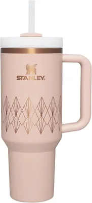 Stanley Quencher Blush Gloss 1.180 L – Termo Stanley Aislado al Vacío con Agarradera y Popote