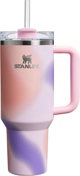 Stanley Quencher H2.0 Flowstate Tumbler 1.2L – 11u Koud – 48u met IJs – Drinkfles met Strook, Handvat en Deksel (36% Korting)