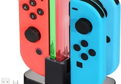 Free ad: Station de charge Diyife 4 en 1 pour Joy-Con, dock de charge pour contrôleurs Nintendo Switch avec indicateur LED in Belgium. Station de charge Diyife 4 en 1 pour Joy-Con, dock de charge pour contrôleurs Nintendo Switch avec indicateur LED in Belgium
