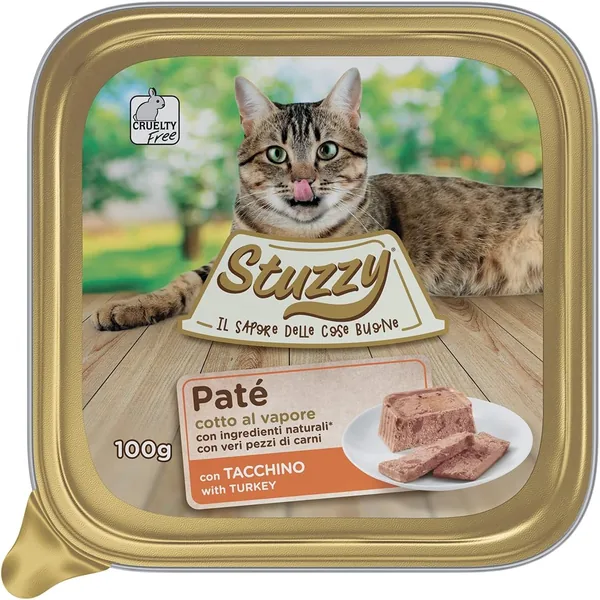 Stuzzy Mister, mokra karma dla dorosłych kotów, smak indyka, 3,2 kg – Najlepszy Deal
