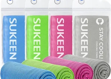 Sukeen 4 Pack Cooling Towel 22% Off in Canada