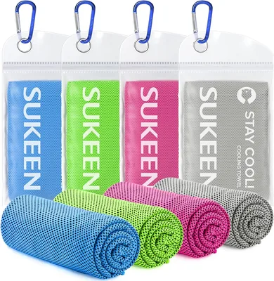 Sukeen 4 Pack Cooling Towel 22% Off