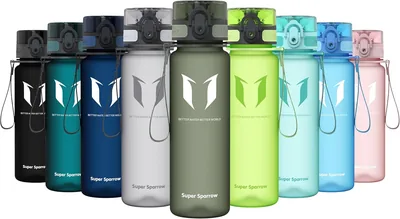 Free ad: Super Sparrow Trinkflasche, Tritan Wasserflasche, 350 ml, 500 ml, 750 ml, 1000 ml, BPA-frei, Ideal für Sport in Switzerland. Super Sparrow Trinkflasche, Tritan Wasserflasche, 350 ml, 500 ml, 750 ml, 1000 ml, BPA-frei, Ideal für Sport in Switzerland