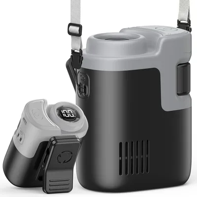 SUROCASE 4-in-1 Waist Fan – 16000RPM, 100 Speeds, 18hr Runtime – Best Deal