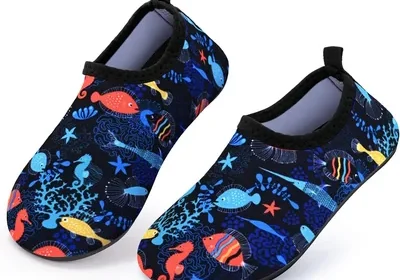 Free ad: Swim Water Shoes Kids - Non-Slip Quick Dry Beach Shoes in Oman. Swim Water Shoes Kids - Non-Slip Quick Dry Beach Shoes in Oman