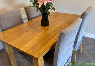 Free ad: Table and chairs in Glasgow. Table and chairs in Glasgow