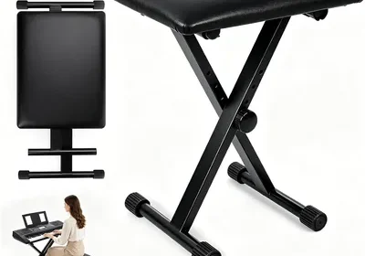 Free ad: Taburete para Piano DOKYW Plegable, Banco Ajustable en Altura de 4 Niveles, Asiento de Metal Forma X con Espuma in Mexico. Taburete para Piano DOKYW Plegable, Banco Ajustable en Altura de 4 Niveles, Asiento de Metal Forma X con Espuma in Mexico