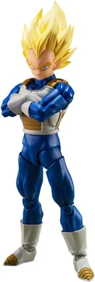 TAMASHII Nations – Dragon Ball Z – Super Saiyan Vegeta (Orgullo Peligroso) S.H.Figuarts Figura de Acción – 35% De Descuento