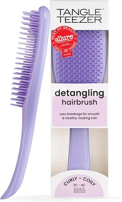 Tangle Teezer Naturligt Krullig Ultimate Detangler Haarborst – Tvålagig Borst som utmärker krullarna