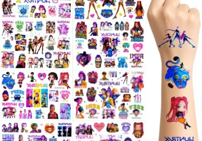 Tattoages temporaires pour enfants, Tattoos Huntri amusants, Stickers décoratifs pour filles - Meilleur prix in France