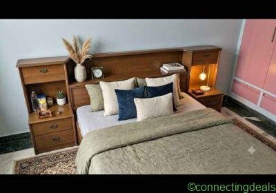 Teak wood double bed in Delhi