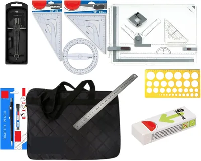 Technical Drawing Set with Accessories for Students Grade 8-12 – Best Deal