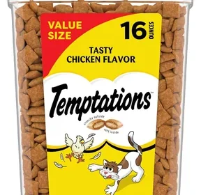 Free ad: Temptations Cat Treats 79% Off - Crunchy & Soft Chicken in United States. Temptations Cat Treats 79% Off - Crunchy & Soft Chicken in United States