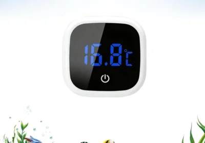 Termometro Acquario Digitale LED Touch Screen 1℃ Accuratezza Alta per Acquari Tropicali Rettili Accessori in Italy