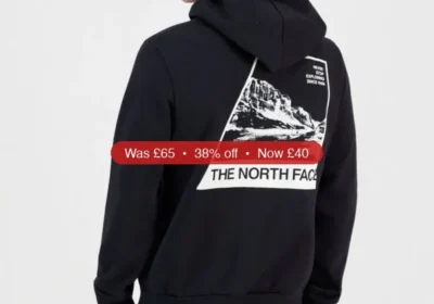 The North Face Men's Evolution Retro NSE Regular Hoodie - 38% Off in United States