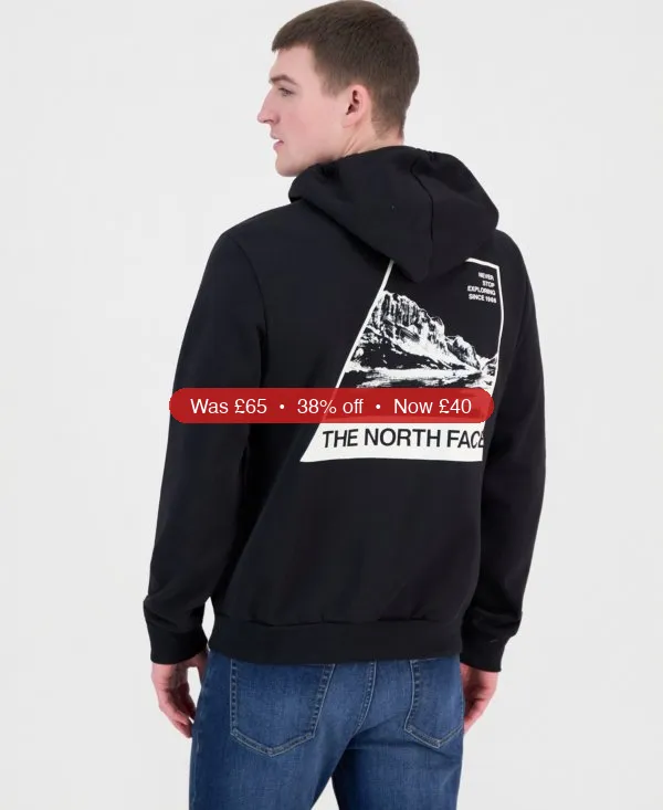 The North Face Men’s Evolution Retro NSE Regular Hoodie – 38% Off