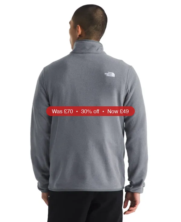 The North Face Men’s Glacier Fleece Quarter-Zip Jacket – 30% Off