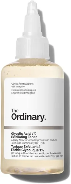 The Ordinary Glycolic Acid 7% Toner – Aufhellender & glättender Toner, 15% Rabatt