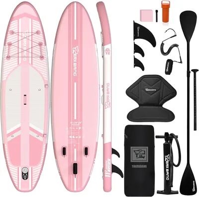 Tigerxbang Aufblasbares Stand Up Paddle Board Shadow Collection, 335 x 86 x 15 cm, SUP-Brett für Erwachsene