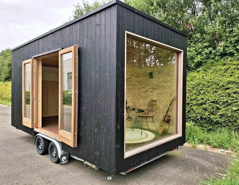 Tiny house tuinkamer poolhouse