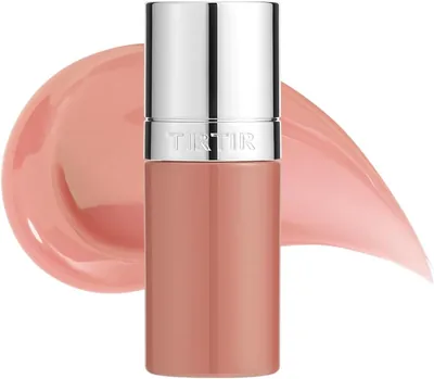 TIRTIR Glow Pop Tinted Lip Oil #01 Peachmelt – Koreaanse Make-up, Gewichtslose Glanzlippenfarbe, Hydratierend & Langanhaltend, 74% M