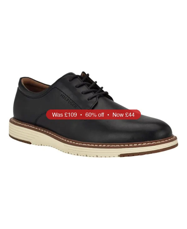 Tommy Hilfiger Men’s Hiday Casualized Hybrid Oxfords – 60% Off