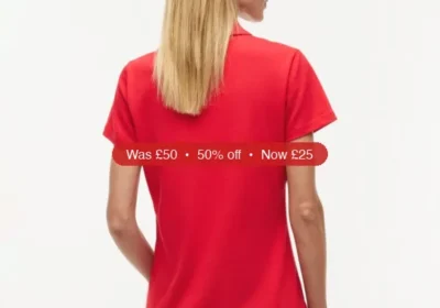 Tommy Hilfiger Women's Classic Pique Short-Sleeve Polo T-Shirt - 50% Off in United States