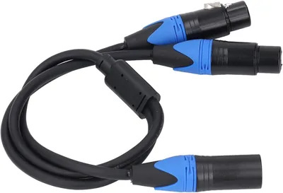 Free ad: TOPINCN Splitter de Cable XLR Hembra a 2 Machos, 60cm, Doble Blindaje, Conectores Dorados para Micrófono Mezclador Profesional - Best Deal in Mexico. TOPINCN Splitter de Cable XLR Hembra a 2 Machos, 60cm, Doble Blindaje, Conectores Dorados para Micrófono Mezclador Profesional - Best Deal in Mexico