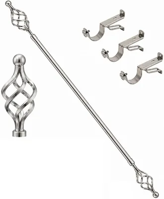 Toshionics Curtain Rod – Adjustable Antique Roman Window Drapery with 3cm Diameter, 17% Off