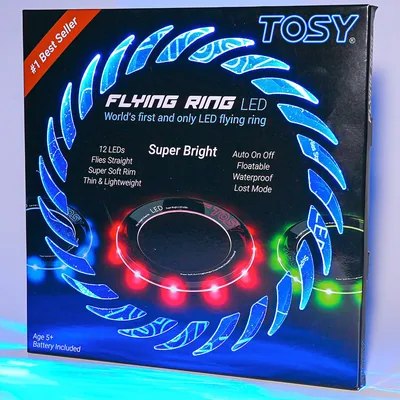 TOSY Flying Ring 50% Off – RGB Multicolor LED