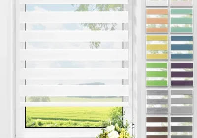 Free ad: Tout-en-un rideau roulant de jour et de nuit sans perçage, facile à installer avec clips pour fenêtres ou portes, 85L x 180L cm, tissu W in Belgium. Tout-en-un rideau roulant de jour et de nuit sans perçage, facile à installer avec clips pour fenêtres ou portes, 85L x 180L cm, tissu W in Belgium