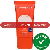 Free ad: Tower 28 Beauty Mini SOS FaceGuard SPF 30 Mineral Sunscreen - 30% Off in United States. Tower 28 Beauty Mini SOS FaceGuard SPF 30 Mineral Sunscreen - 30% Off in United States
