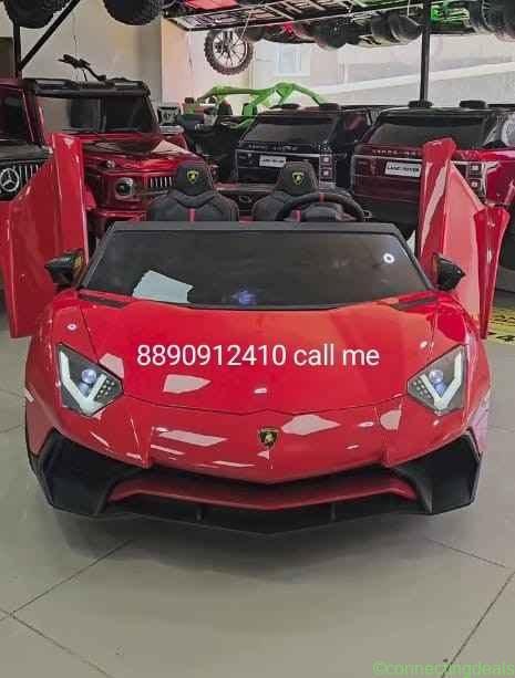 Toy car weight capacity 100 kg battery backup 10