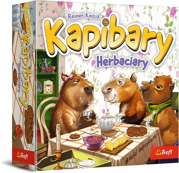 Trefl – Kapibary Herbaciary – Gra Rodzinna dla Dorosłych i Dzieci od 8 lat, Najlepsza Cena