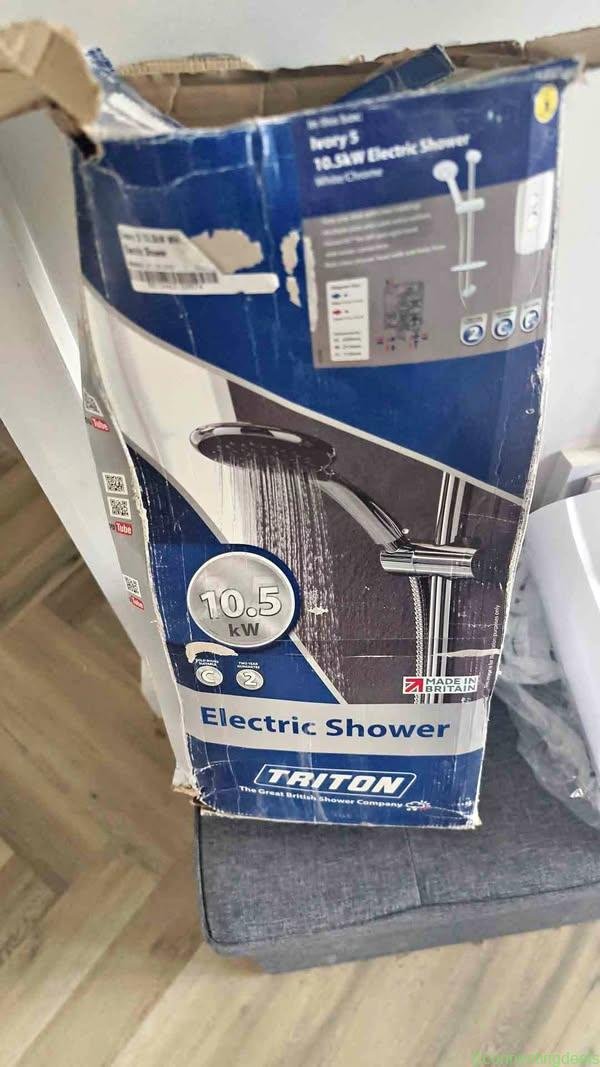 Triton 10.5 kw electric shower