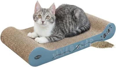 Trixie 48000 Wild Cat Scratching Cardboard in Assorted Colours (41 x 7 x 24 cm) - 46% Rabatt in Switzerland