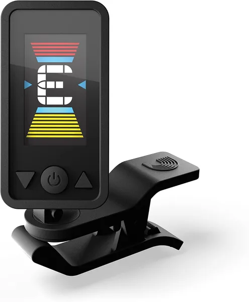 Tuner D’Addario Eclipse Clip On pour Cello ou Bass – Écran Vertical à Swivel – Affichage Précis et Rapide