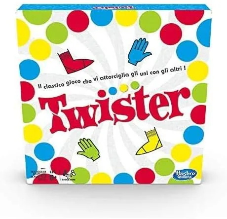 Twister di Hasbro: Scatola del Gioco, Sconto 26% – Versione Italiana 2020