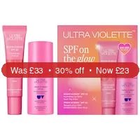 Ultra Violette SPF on the Glow Set with Preen Screen SPF 50 Mist & Sheen Screen Lip Balm Duo - 30% Off in United States