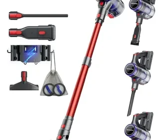 VACTechPro Ultra Aspiradora con Batería de Color Rojo - 32% de Descuento in Spain