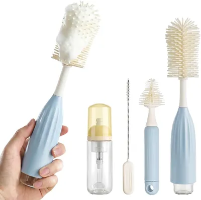 Vantisan Cepillo para Biberones 4 en 1 con Diseño de Presión, MXN 227.92 – 12% Off