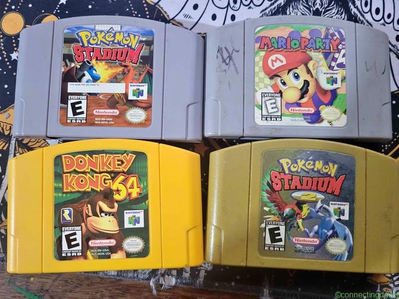 Various N64 cartridges