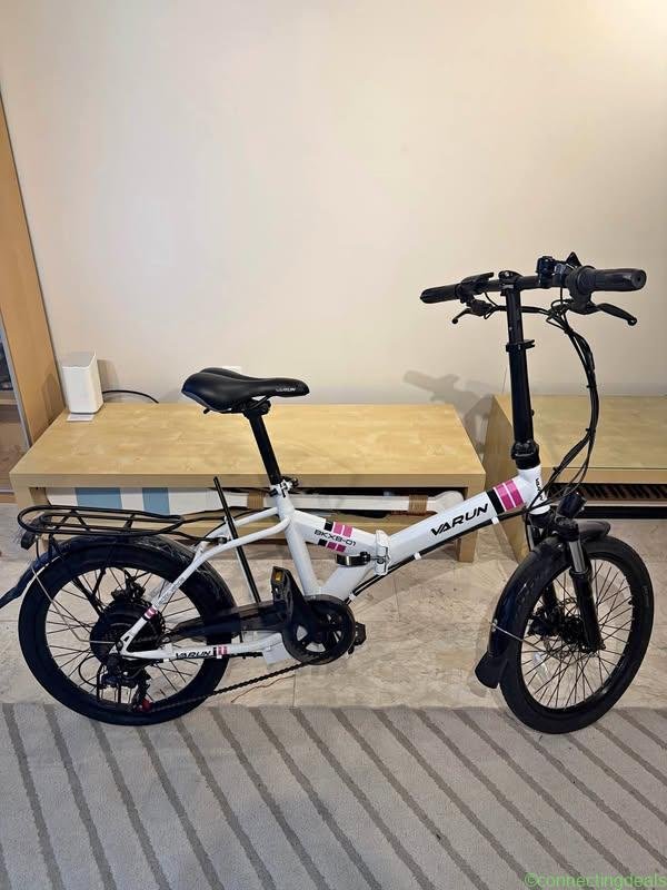 VARUN Folding Electric Bike – 20″ Electric Bicycle
