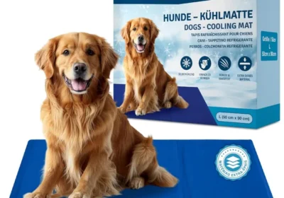 Veddelholzer Mat de Refroidissement pour Chien (L) Épais et Résistant aux Rayures, Auto-Refroidissement sans Électricité, Parfait pour l'Été in France