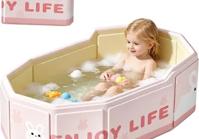 Free ad: VEEKAY Baby Badewanne, Klappbare Badewanne für Kinder, Tragbare Babybadewanne 0-8 Jahre, Abflussstopfen, Platzsparend und Leicht in Hungary. VEEKAY Baby Badewanne, Klappbare Badewanne für Kinder, Tragbare Babybadewanne 0-8 Jahre, Abflussstopfen, Platzsparend und Leicht in Hungary