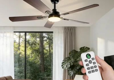 Ventilador de Techo Aigostar Silencioso 132 cm, Mando a Distancia, 3000K/4000K/6000K Regulable, 6 Velocidades, 33W - Mejor Oferta in Spain