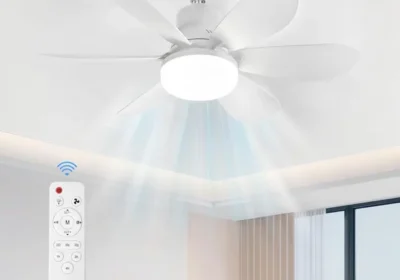 Free ad: Ventilateur de Plafond ACICILI avec Éclairage et Télécommande - Lampe E27 à 3 Niveaux de Vent, Petite Lampe LED Dimmable 3000- in France. Ventilateur de Plafond ACICILI avec Éclairage et Télécommande - Lampe E27 à 3 Niveaux de Vent, Petite Lampe LED Dimmable 3000- in France